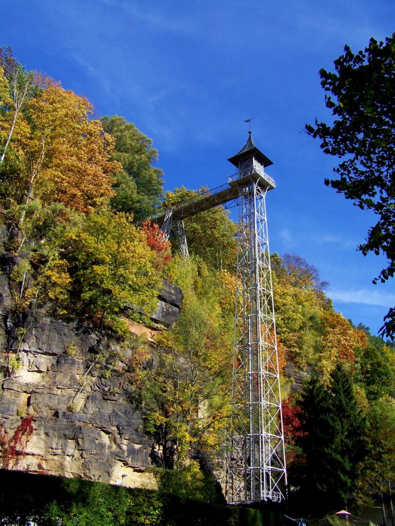 Personenaufzug Zugang Bad Schandau